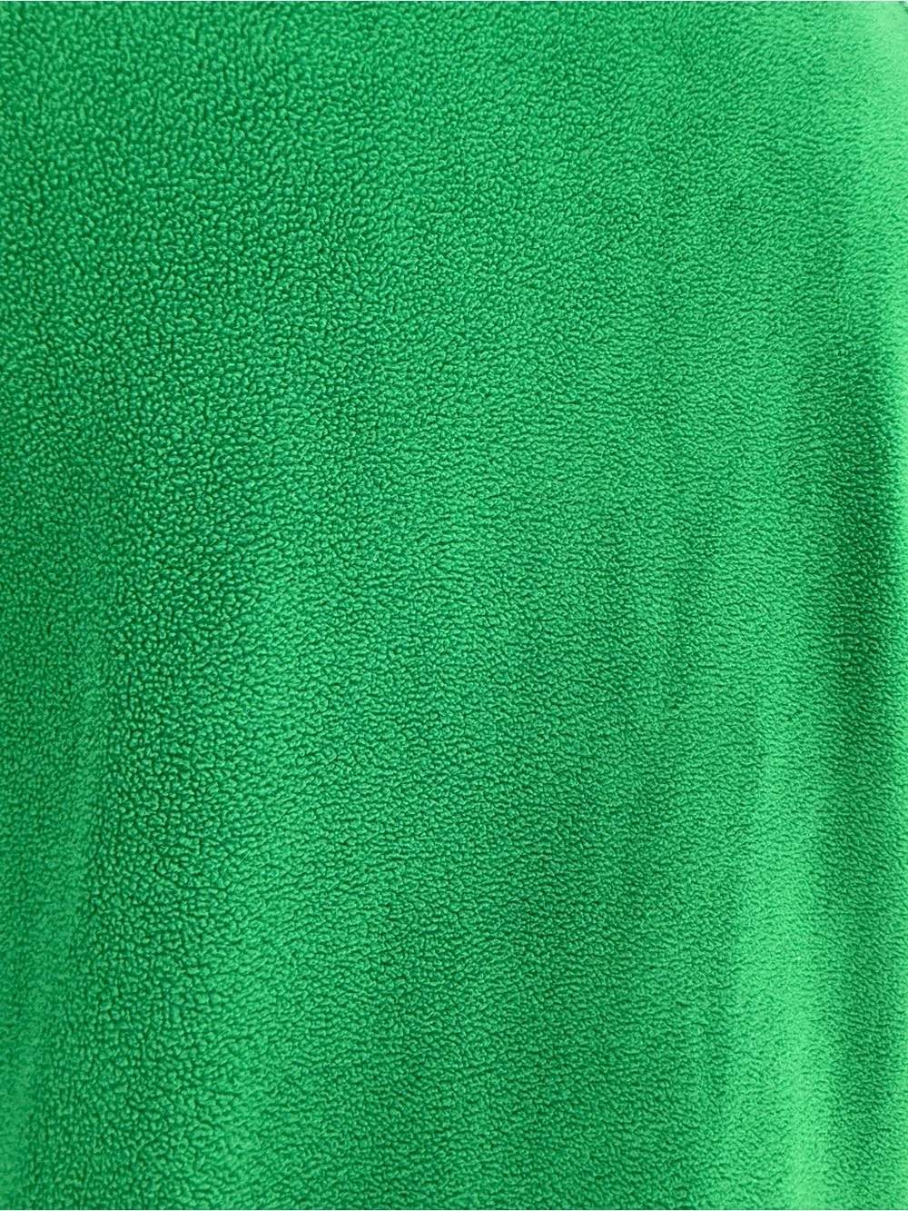Masters Collection Classic Green Half-Zip Fleece Pullover size Large